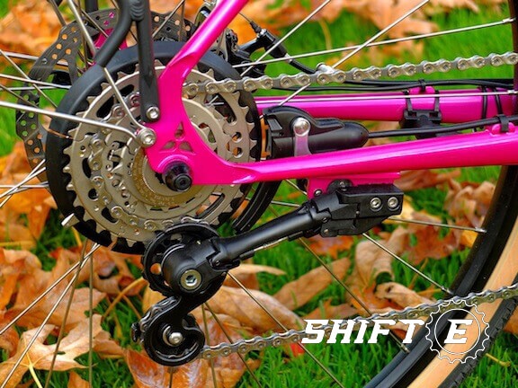 Red custom Rodriguez Disruptor ebike 750 watt motor